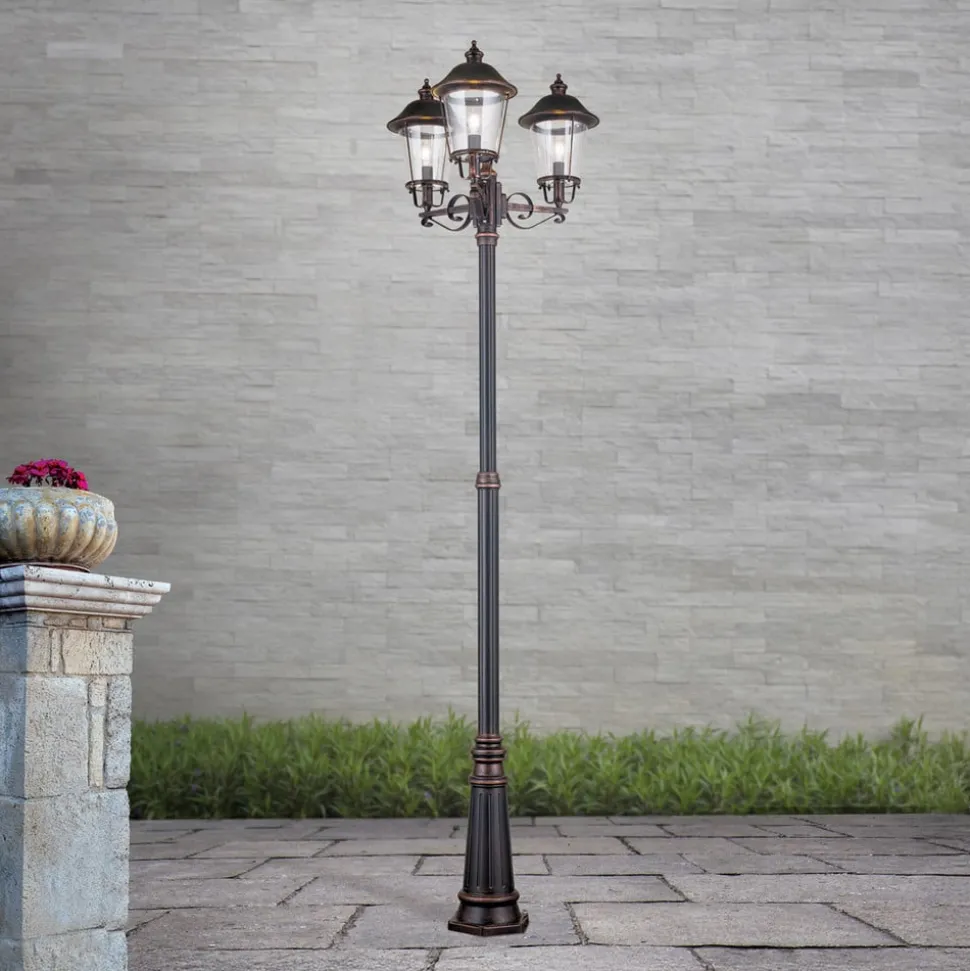 Mariella buitenlantaarn 3-lamps