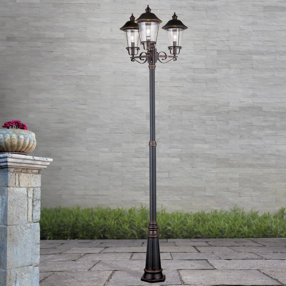 Mariella buitenlantaarn 3-lamps