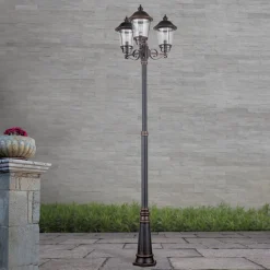 Mariella buitenlantaarn 3-lamps