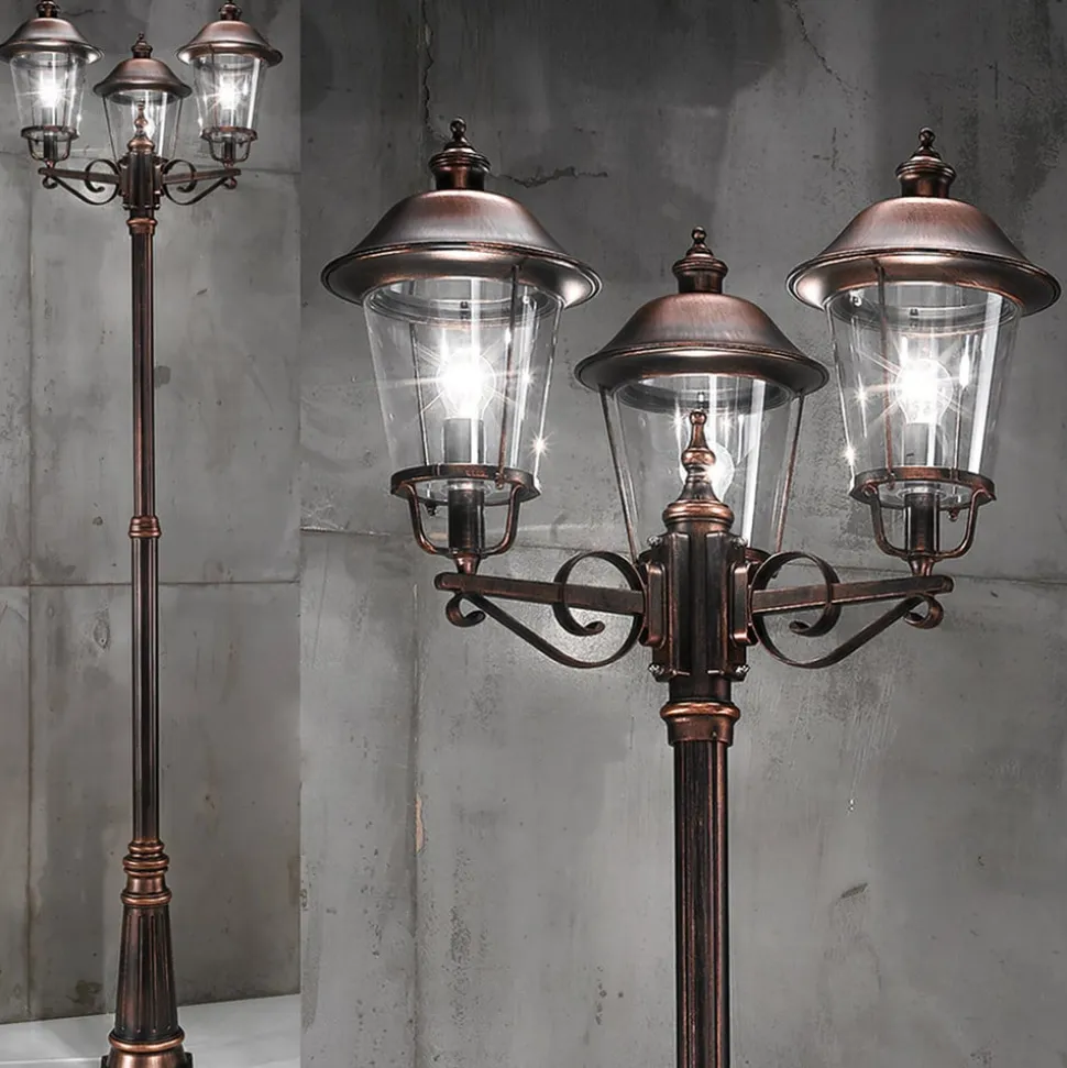 Mariella buitenlantaarn 3-lamps