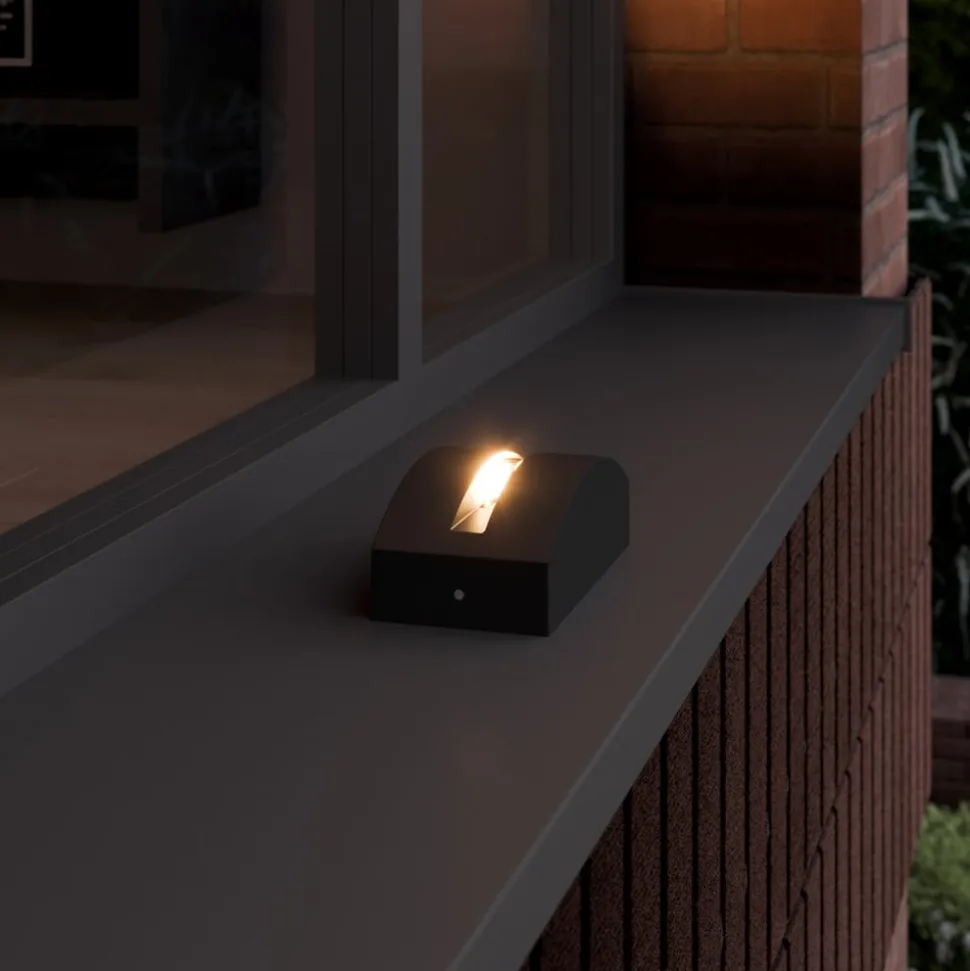 Marka LED buitenlamp, aluminium donkergrijs