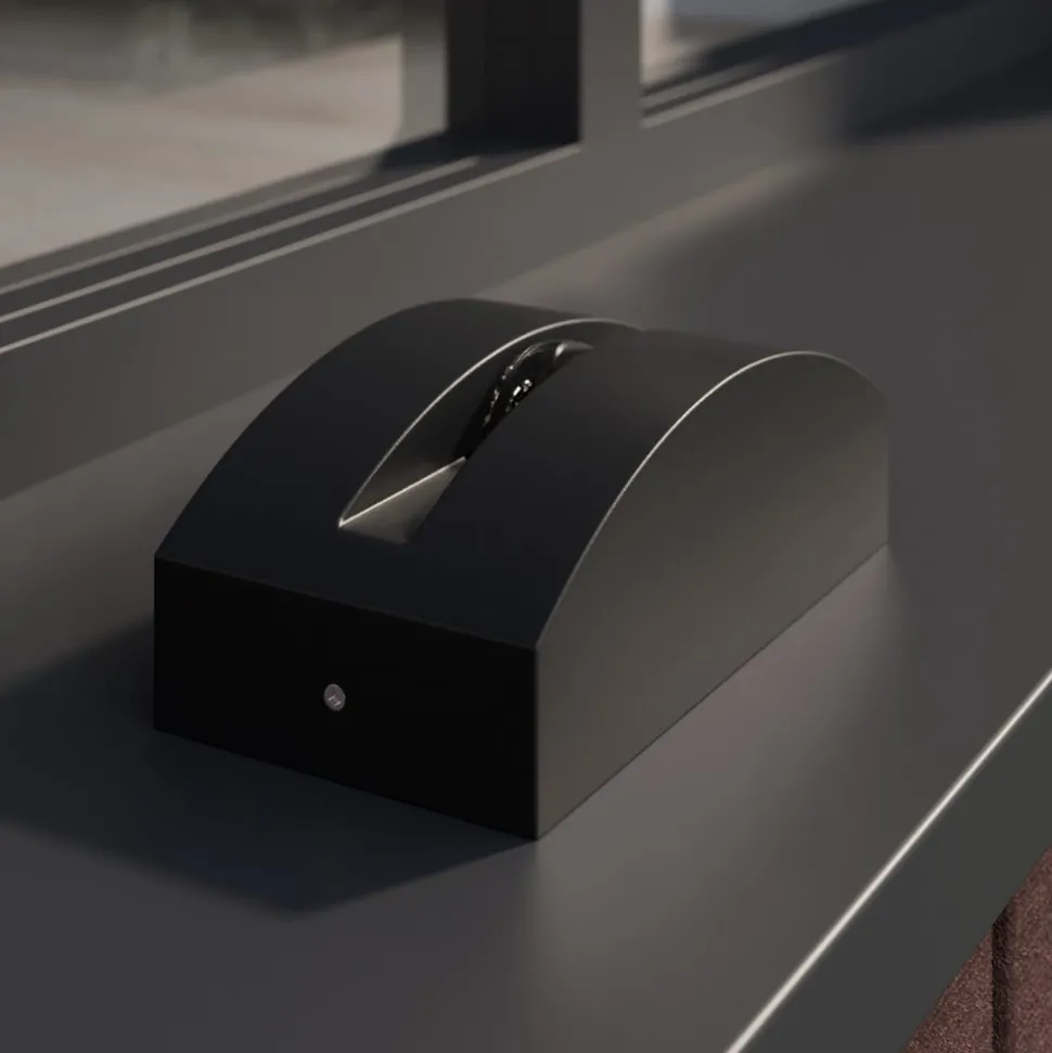 Marka LED buitenlamp, aluminium donkergrijs