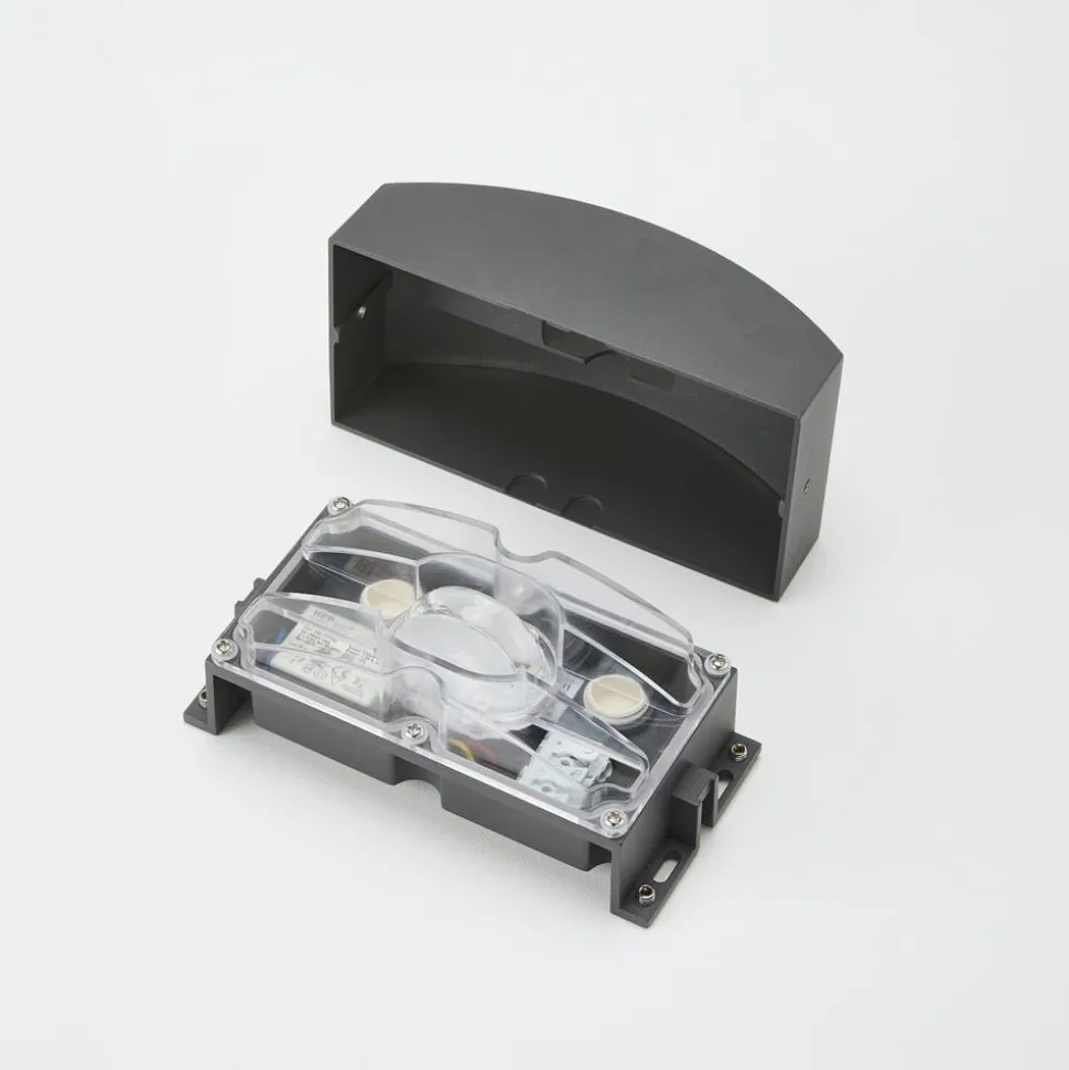 Marka LED buitenlamp, aluminium donkergrijs