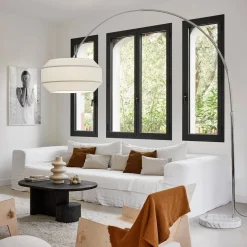 MARKET SET Cosiness boog-vloerlamp Ø 68cm