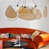 MARKET SET hanglamp Screen XXL, 90 cm, naturel, rotan