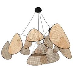 MARKET SET hanglamp Screen XXL, 90 cm, naturel, rotan