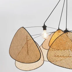 MARKET SET hanglamp Screen XXL, 90 cm, naturel, rotan