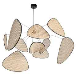 MARKET SET hanglamp Screen XL, 60 cm, naturel, rotan