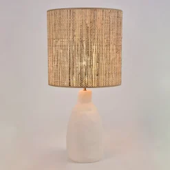 MARKET SET Portinatx L tafellamp hoogte 77cm wit