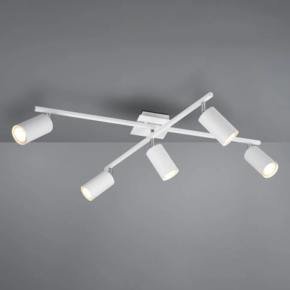 Marley plafondspot mat wit 5-lamps