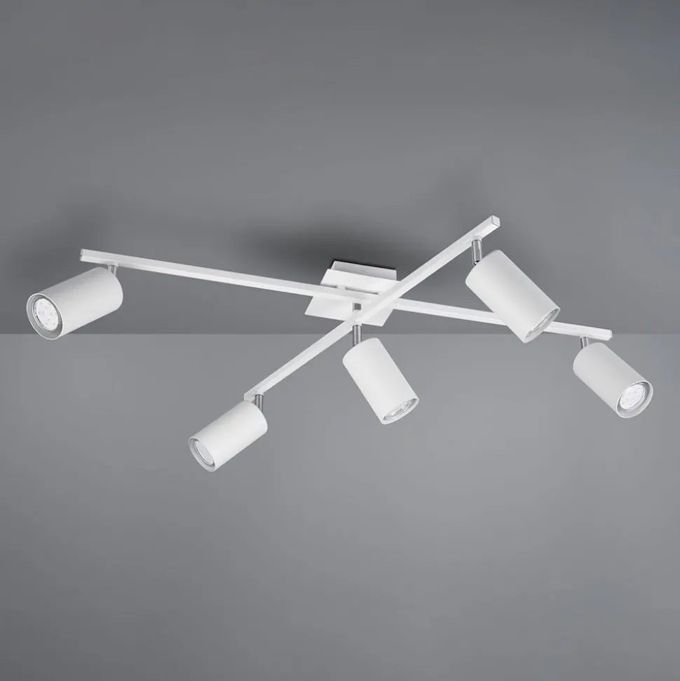 Marley plafondspot mat wit 5-lamps