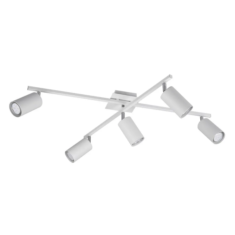 Marley plafondspot mat wit 5-lamps