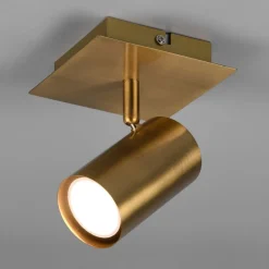 Marley wandspot, antiek messing