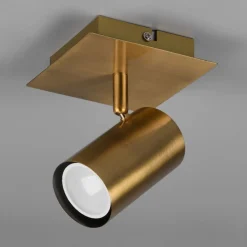 Marley wandspot, antiek messing