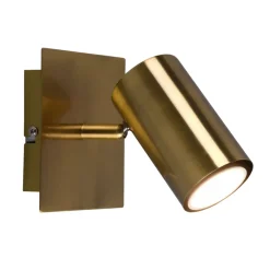 Marley wandspot, antiek messing