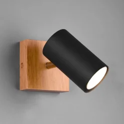 Marley wandspot, mat zwart