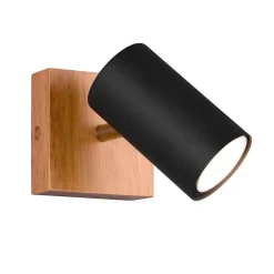 Marley wandspot, mat zwart