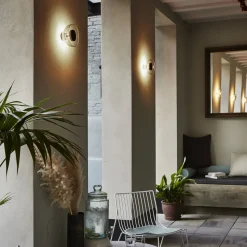 MARSET Aura LED wandlamp, Ø 18 cm, transparant