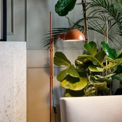 MARSET Funiculí vloerlamp, terracotta