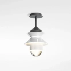 MARSET Santorini buiten plafondlamp, IP65, wit