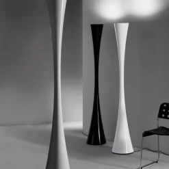 Martinelli Luce Biconica LED vloerlamp 180 cm wit