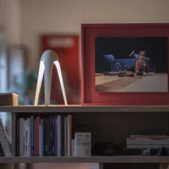 Martinelli Luce Cyborg LED tafellamp, wit