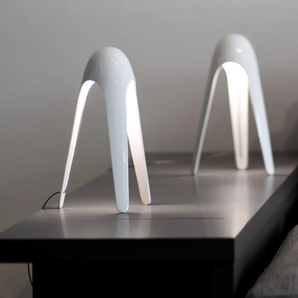 Martinelli Luce Cyborg LED tafellamp, wit