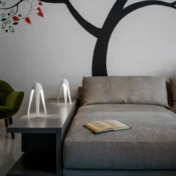 Martinelli Luce Cyborg LED tafellamp, wit