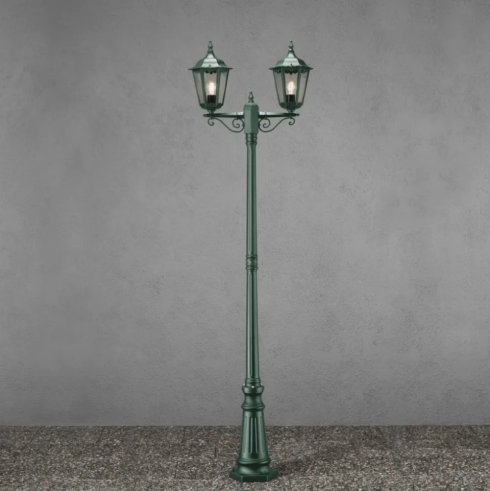Mastlamp Firenze, 2-lamps, groen