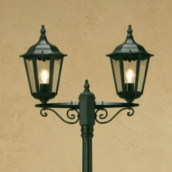 Mastlamp Firenze, 2-lamps, groen