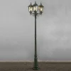 Mastlamp Firenze, 3-lamps, groen