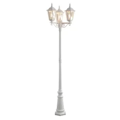 Mastlamp Firenze, 3-lamps, wit