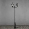 Mastlamp Firenze, 2-lamps, zwart