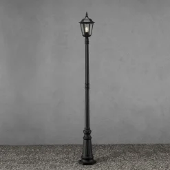 Mastlamp Firenze, 1-lamps, zwart