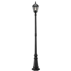 Mastlamp Firenze, 1-lamps, zwart