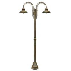 Mastlamp Luca, 2-lamps met dubbele boog