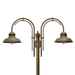 Mastlamp Luca, 2-lamps met dubbele boog