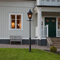 Mastlamp Pallas, zwart