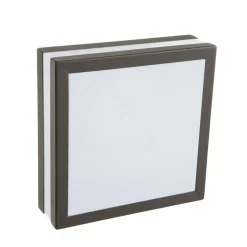 Matteo buiten plafondlamp, 2 x E27, IP44, antraciet