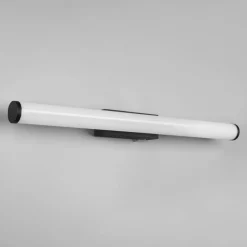 Mattimo LED wandlamp, breedte 60 cm, zwart, schakelaar