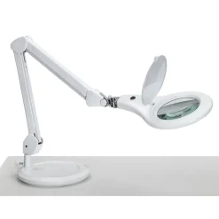 MAULmakro LED-werklamp, wit, 46 cm, statief