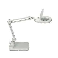 MAULviso LED loeplamp, wit, 48 cm, metaal
