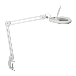 MAULviso LED loeplamp, wit, hoogte 50 cm, klem