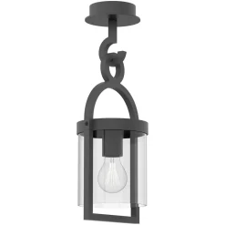 Maya buiten hanglamp, donkergrijs, IP65, 44,5 cm