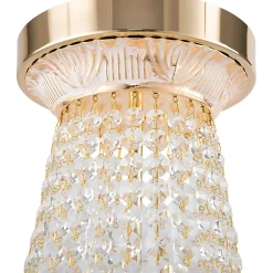 Maytoni Bella kroonluchter, goudkleurig, kristal, Ø 50 cm