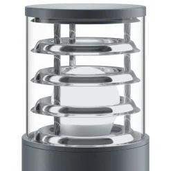 Maytoni Bronx sokkellamp, grijs