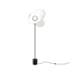 Maytoni Evolution LED vloerlamp, zwart/wit, hoogte 158 cm