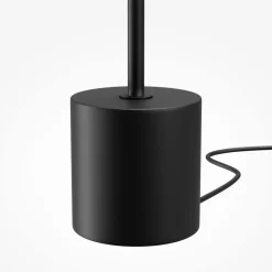 Maytoni Evolution LED vloerlamp, zwart/wit, hoogte 158 cm