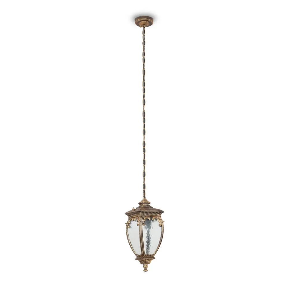 Maytoni Fleur buiten hanglamp, goud