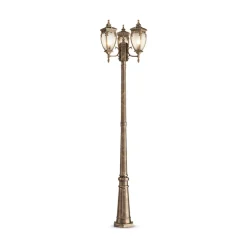 Maytoni Fleur lantaarnpaal, goud antiek